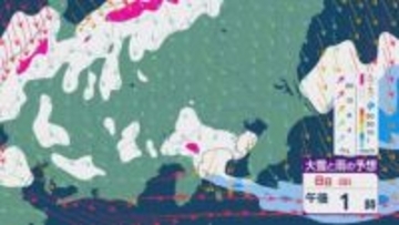 【大雪情報】“冬型気圧配置”と“寒気”が強まり土日の関東の上空約1500メートルは－9度以下に 首都圏でも雪が降るおそれ 足もとに注意を 雪と風シミュレーション