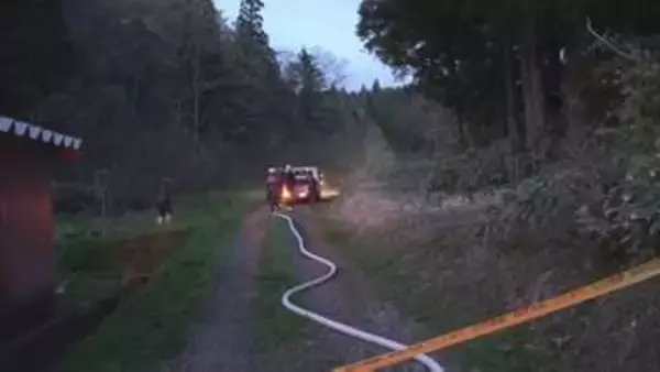 石川県能登町で林野火災 けが人なし