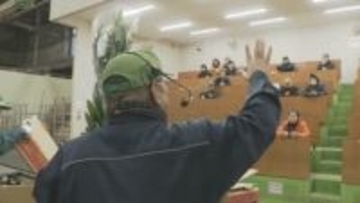 野菜は去年より「安値」に　石川・金沢で今年最後の競り　レンコンなど204トン入荷