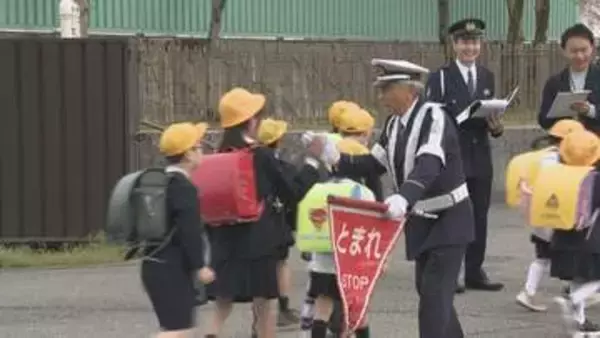 通学路で警察が一斉街頭指導 子どもの事故増加ペース 青切符制度導入で自転車ルールも徹底 石川県内