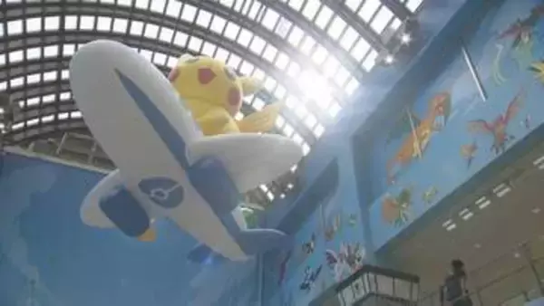 「ポケモン空港」1か月で9万人来場 “ポケモン効果”で去年同時期の4.5倍 知事「大きな効果あった」