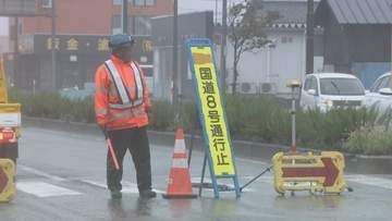 【30日午前７時30分現在】福井大雨で国道８号通行止め 敦賀方面「一本田福所～丸岡城入口」
