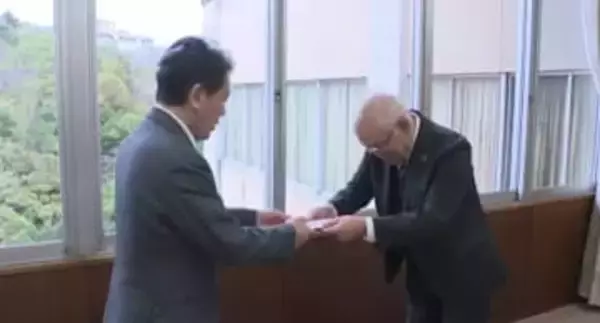 「交通遺児のために役立てて」金沢市のタクシー会社が寄付