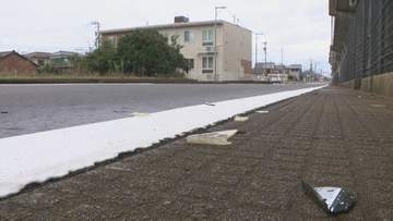 石川・小松市で75歳男性が後ろから来た車にはねられ頭を強く打ち死亡