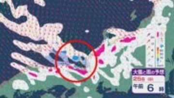 【大雪情報】25日(日)は“JPCZ”による雪雲が北陸を南下 石川県や福井県などで雪の降り方激しく「警報級の大雪」のおそれ 積み重なる雪に注意・警戒を 雪と風シミュレーション