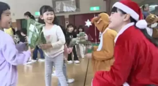 「僕たち私たちの保育園が生ごみを届けたよ」リサイクル堆肥の野菜をクリスマスプレゼントに