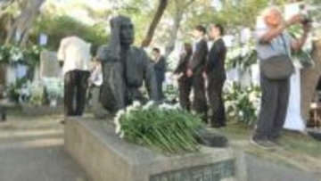 台湾開拓の父・八田與一技師 台南市の墓前祭に700人 頼清徳総統や故安倍元総理の妻・昭恵さんも 八田技師の水「田畑潤すだけでなく、半導体にも」