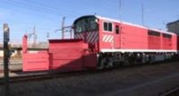 本格的な冬前に「ラッセル車」試運転 IRいしかわ鉄道