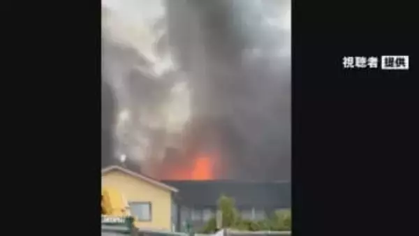 出火は工場内の電気系統トラブルか　石川県かほく市の火事