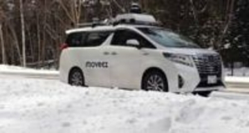 雪国の移動に光となるか 金沢大発ベンチャーが北海道で国内初のタクシー自動運転の実証実験