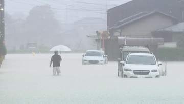 【30日午前8時現在】福井・坂井市「道路冠水で車浸水相次ぐ」レベル5 大雨特別警報