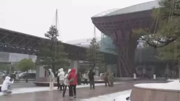 3連休最終日も石川県内は強い冬型の気圧配置の影響で厳しい寒さに 能登では昼過ぎにかけて高波に警戒