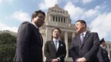 特別国会召集 石川県関係６人も登院 圧勝自民３人は固く握手 石川初「参政党」衆院議員・川裕一郎氏 比例復活の「中道」「国民」の2人も