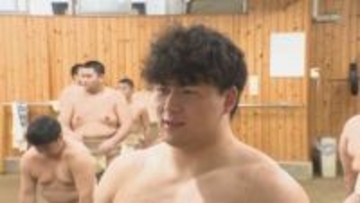 “相撲人生は今から” 相撲王国石川から新星誕生 憧れの北陣親方から指導 追手風部屋で角界デビュー