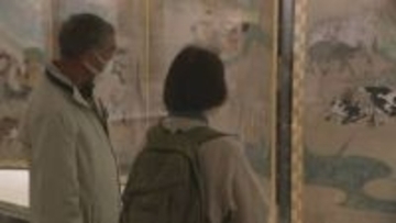 「風神雷神図屏風」や「見返り美人図」も 国宝や重要文化財など86点が一堂に展示 アートの力で能登の復興願う 石川・金沢市