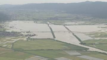 邑知潟周辺の冠水「今週末にも解消へ」 8月豪雨で400ヘクタール以上に被害 石川・羽咋市