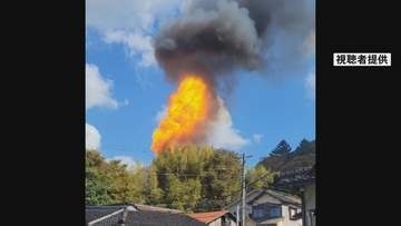 「大きな爆発音と立ち上る火柱」石川・金沢市の住宅街 一時騒然「ドーンと爆発、グォーと火が上がった」