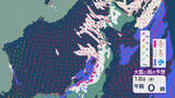 「12日(金)は東北日本海側で大雪のところも 沿岸部では風の強まりに注意を 北陸も12日未明から朝は雪の降る天気に 雪・雨と風シミュレーション」の画像1