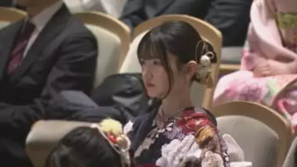 “親に恩返しができる大人に” 金沢市内で二十歳のつどい　石川県内では約１１０００人が新成人に