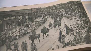 「昭和の戦争と石川県」県立歴史博物館で開幕 出征の幟旗など貴重な15点を公開