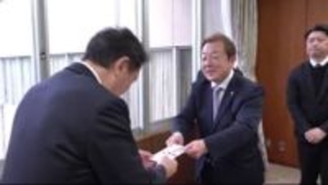 中古車販売の加盟289社に募金箱 ＪＵ石川が交通災害等遺児に寄付