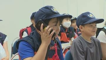 「はしご車はいろんなものが見えて面白かった」金沢市の小中学生が消防の仕事を体験 防災意識の向上に