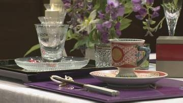 伝統工芸を日々の生活に “しつらい”をテーマにした展覧会