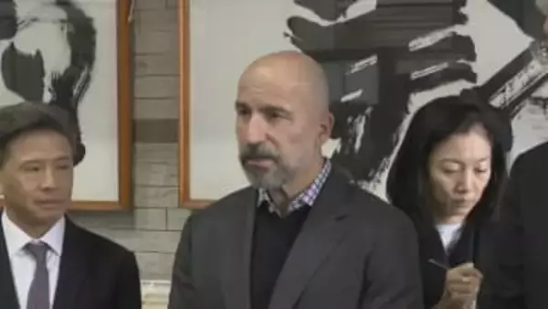 「地方都市のモデルケースに」ウーバーＣＥＯが石川県加賀市で公共ライドシェアを視察