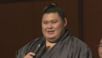 横綱・大の里が幸先よく白星発進 大相撲初場所・初日
