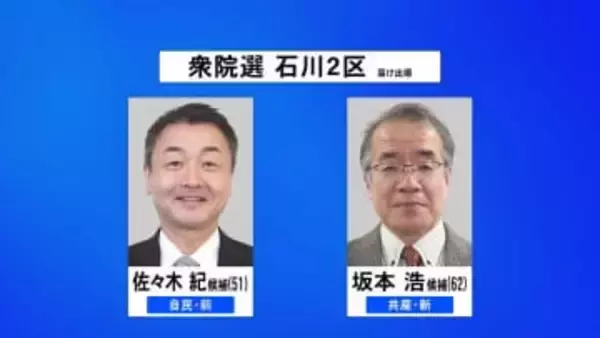 【第一声をすべて】衆議院選挙・石川2区 公示日 各候補の第一声 【選挙の日、そのまえに。】
