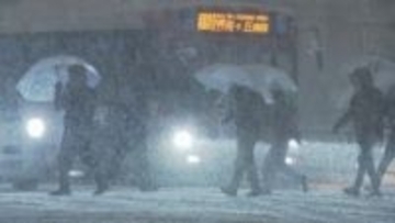 【速報】金沢で「顕著な大雪」6時間で20センチ降雪 大規模な交通障害のおそれ高まる