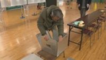 投票所の設営が進む石川県 前回に比べ25か所減の409か所 金沢市では知事選・市長選・市議会議員補選のトリプル選挙を控える