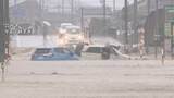 「大雨の影響で国道159号で立往生の車両撤去完了 通行止め解除」の画像1