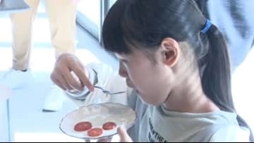 塩味や甘味、苦味… 小学生が三ツ星シェフから「五感を使って感じる」味覚を学ぶ