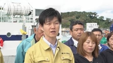 海女が手渡したのは“海底の泥” 鈴木農水大臣が輪島港や白米千枚田を視察 復旧は「現場の感覚に合うよう取り組む」