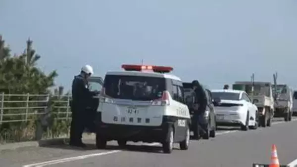 のと里山海道で5台絡む事故 白尾IC付近で一時3.5キロの渋滞発生 2人けがも命に別状なし 石川・かほく市