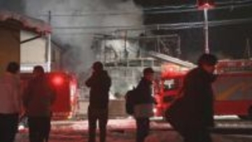 石川・白山市議会議員の住宅兼店舗で火事「2階まで炎がばっと上がって」