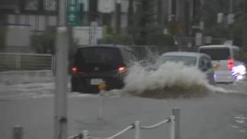 【速報】レベル5大雨特別警報 中能登町 至るところで道路冠水や床下浸水・けが人なし