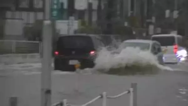 【速報】レベル5大雨特別警報 石川・中能登町 至るところで道路冠水や床下浸水・けが人なし