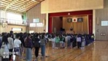 新学年のスタート　宮崎県内10市町で小中学校の始業式