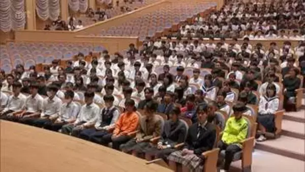 宮崎国スポ　ターゲットエイジ強化選手指定証　交付式