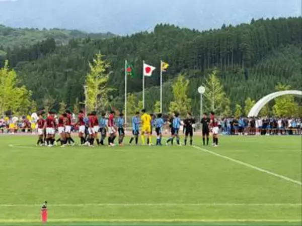 宮崎県高校総体　男子サッカー決勝　日章学園　対　鵬翔