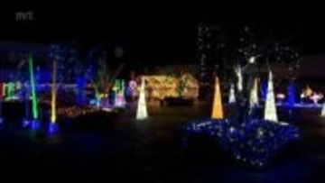 えびの市で5万球のイルミネーション