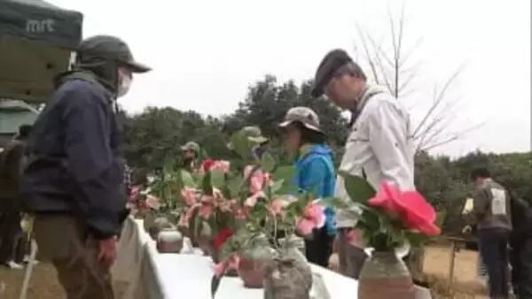 宮崎市の椿山森林公園で椿ふれあいまつり