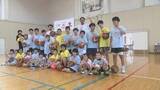 「地元ゆかりのBリーグ選手　宮崎市の病院を訪問し闘病中の子どもたちと交流」の画像1