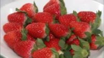 JAみやざき尾鈴地区本部産のイチゴ初競り