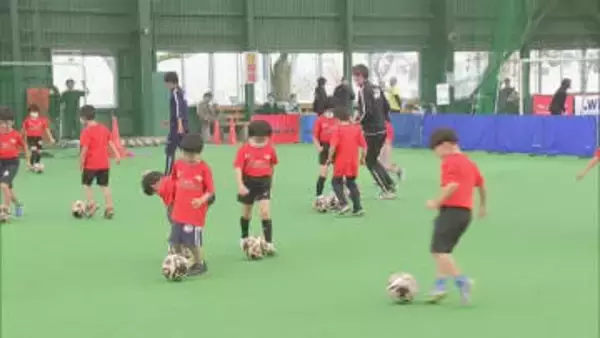 子どもたちがスポーツに親しむ　西都市で「SOMPOボールゲームフェスタ」