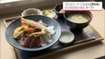 日南市「マリンビューワーにちなん」乗船場に漁協直営の食堂がオープン