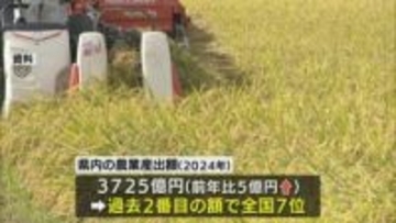 2024年の農業産出額　宮崎県は全国７位