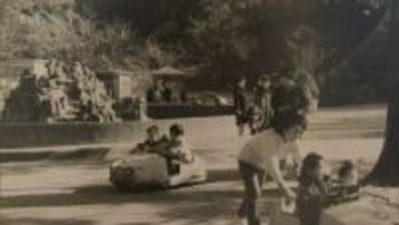 城山公園にあった動物園など　昭和初期から平成初期の延岡市を収めた写真展　延岡城・内藤記念博物館で始まる